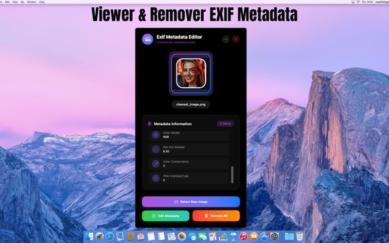 Exif Metadata Editor: Tool Bar iPhone screenshot 2 - Utilities app
