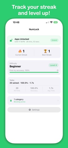 NumLock: Math Screen Lock screenshot