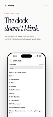 ExoPrep: PYQ NEET JEE Prep iPhone screenshot