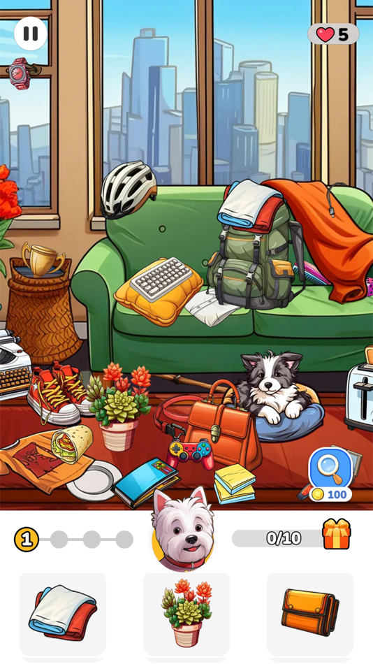 #4. Tidy Master: Hidden Objects (iOS) Bởi: Longwind Studio