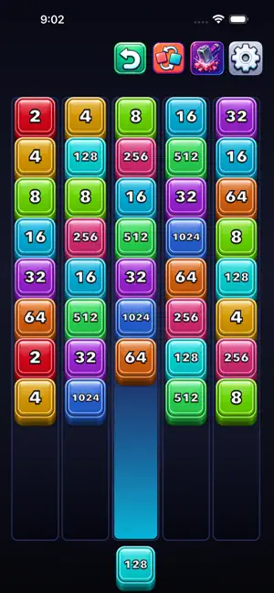 Block 2048 Stashed screenshot 1