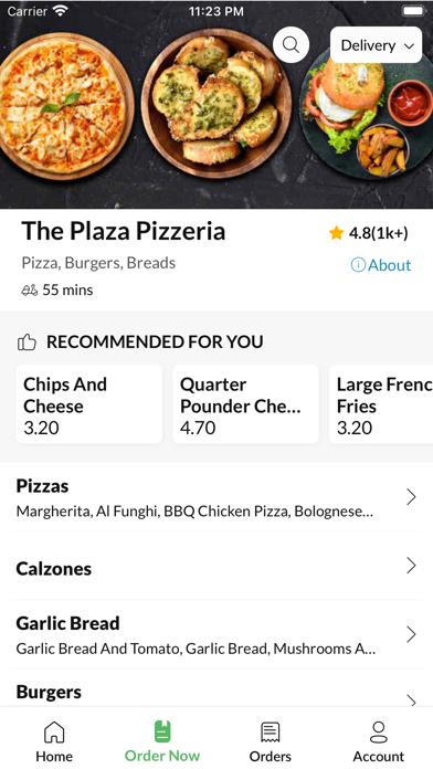 The Plaza Pizzeria. Screenshot