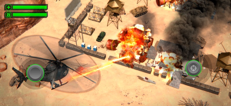 Desert Heli Strike 3D: Gunship screenshot 3