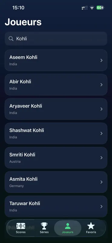 Live Cricket TV Pro Scores screenshot 5 of 7