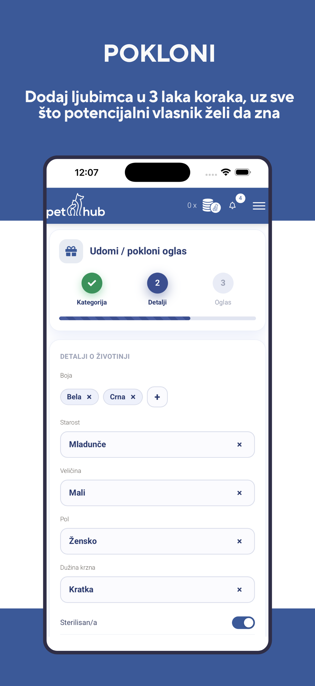 Pet­hub screenshot 3