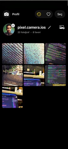 Pixel Camera (0.004MP) screenshot