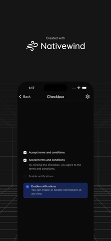 React Native Reusables screenshot