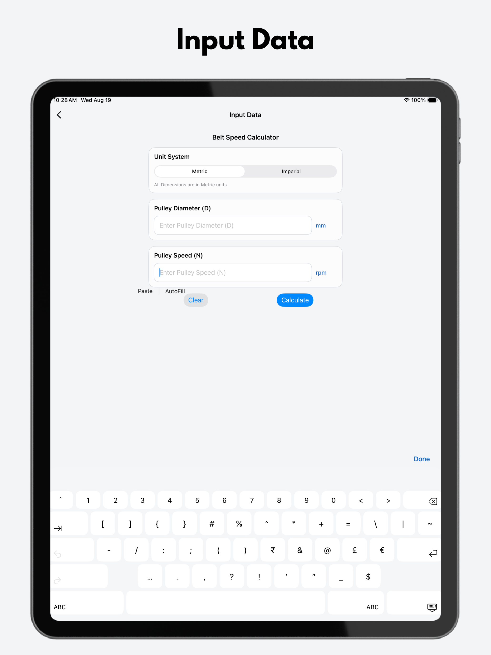 Belt Length Calculator Pro screenshot 17