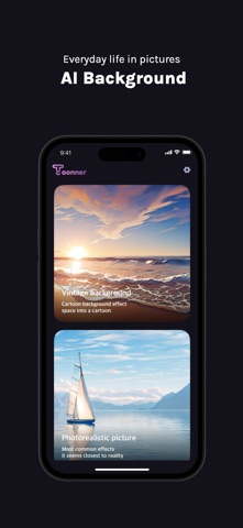 Toonner - AI Photo Editor iPhone screenshot