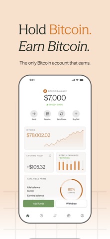 Axal: High Yield Savings iPhone screenshot