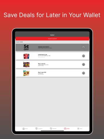 Elkader Rewards iPad screenshot