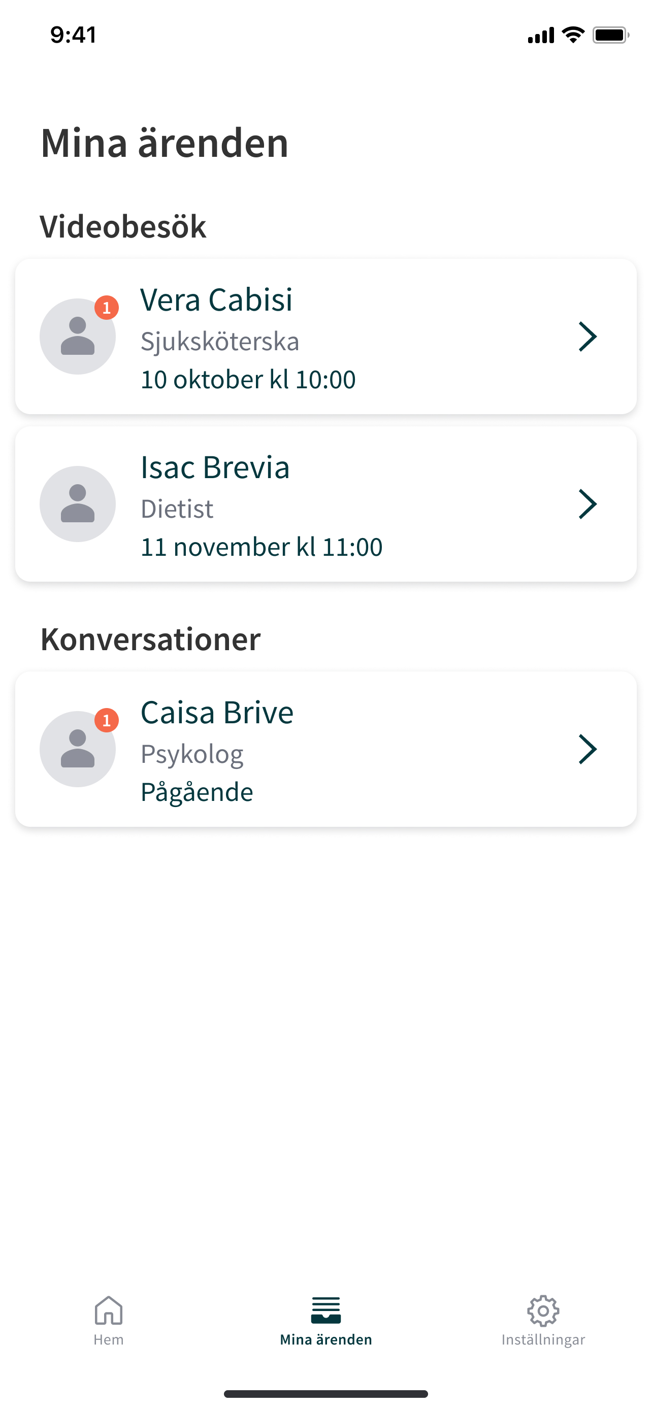 Aleris - vård i mobilen