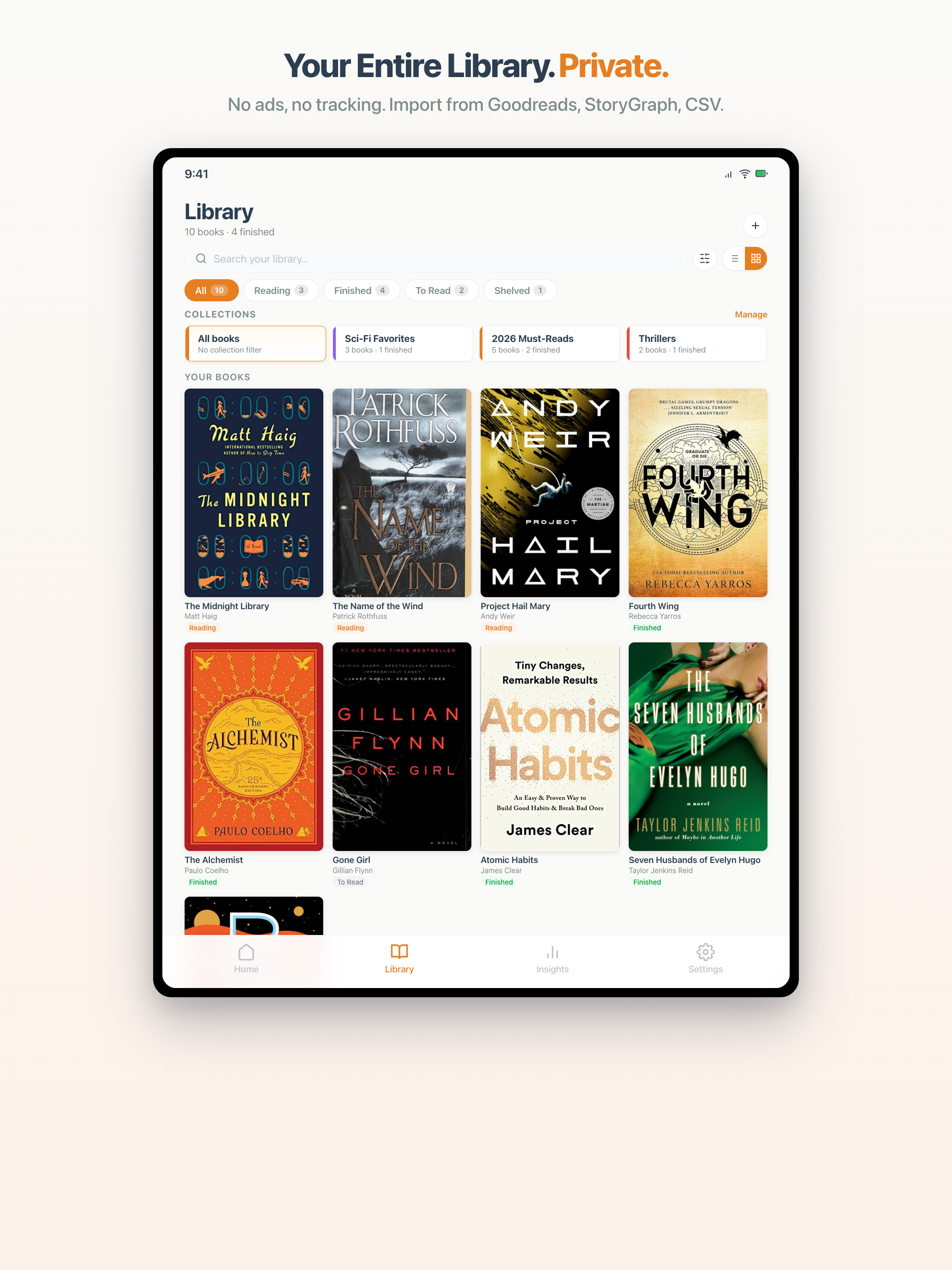 BookStreak: Reading Tracker
