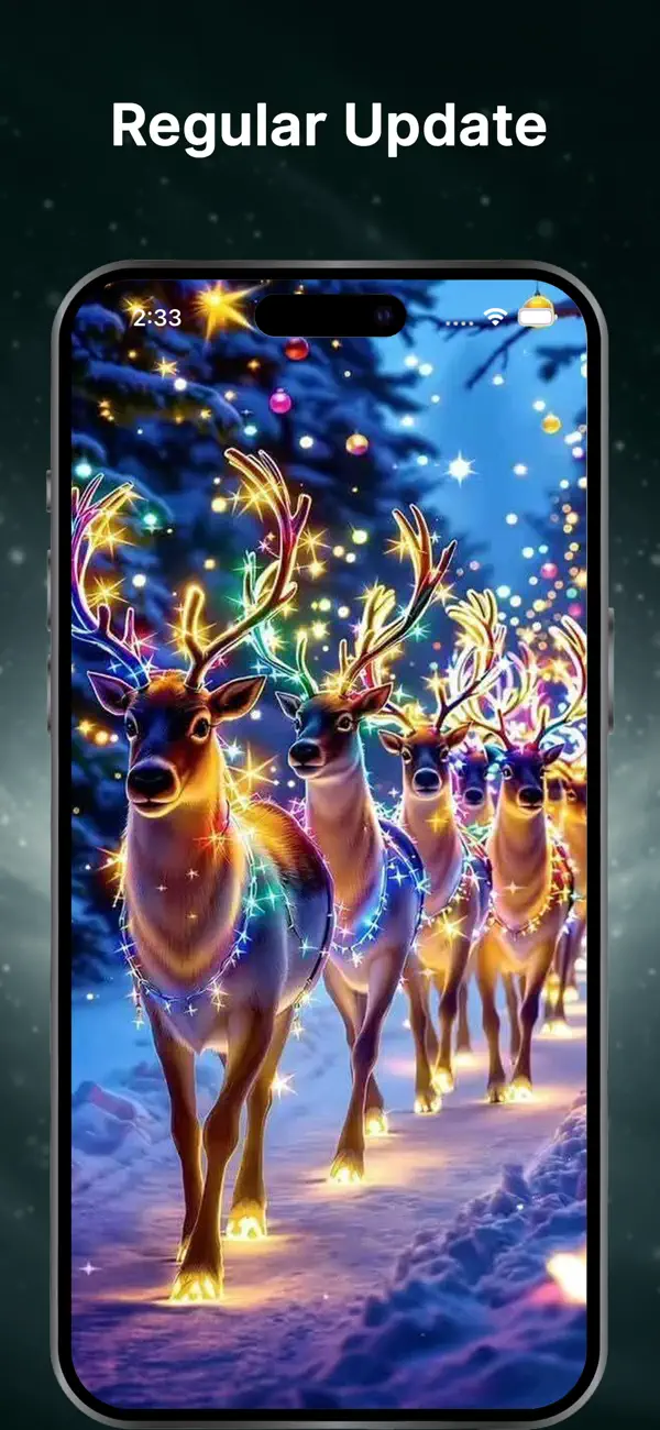 Screenshot #3 pour Christmas Live Wallpapers  `