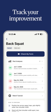 Form AI - Fix Your Form iPhone screenshot