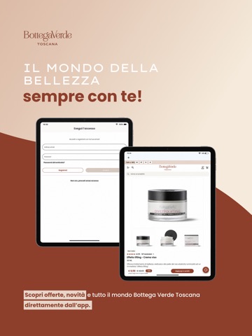 Bottega Verde iPad screenshot 1