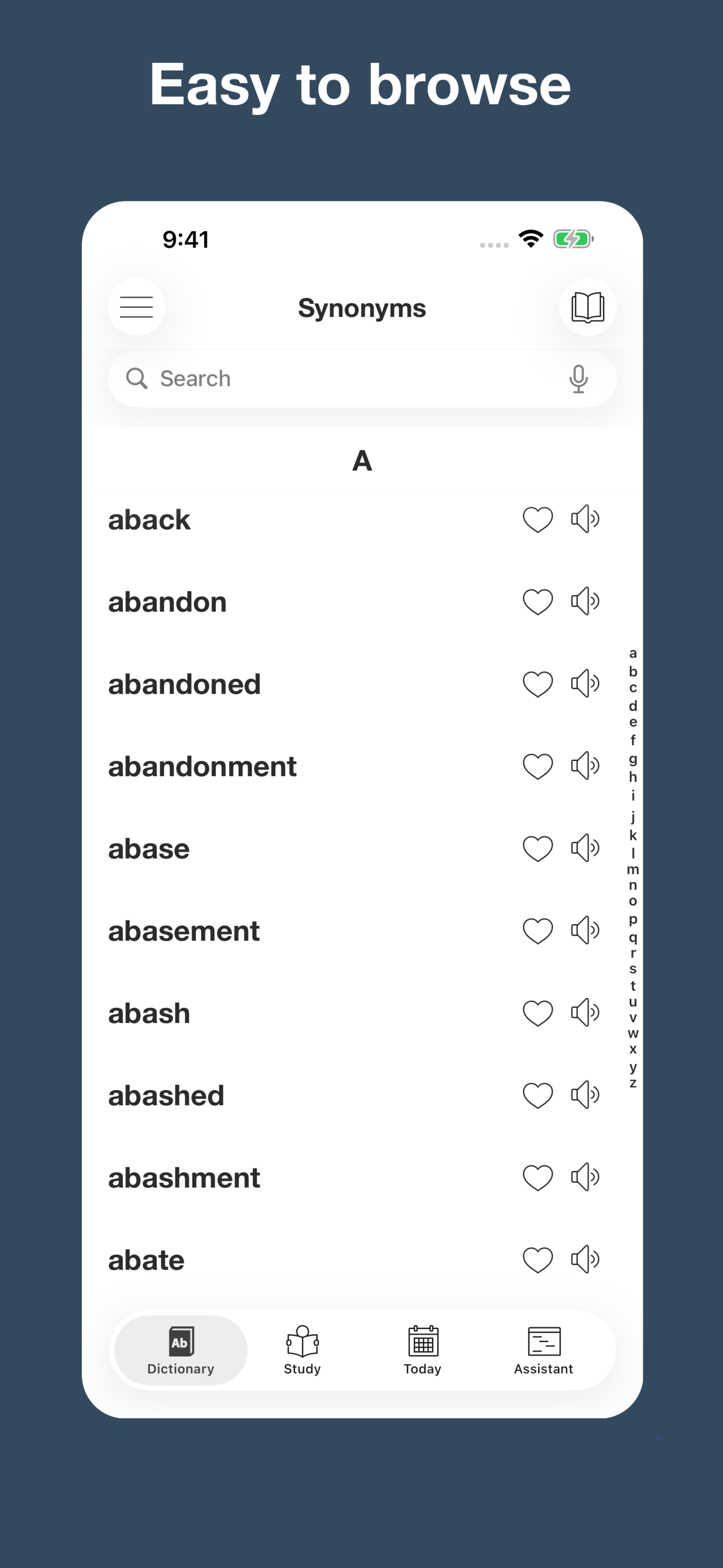 English Synonym Finder