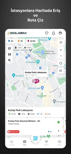 Bölgem Mobilite screenshot 2