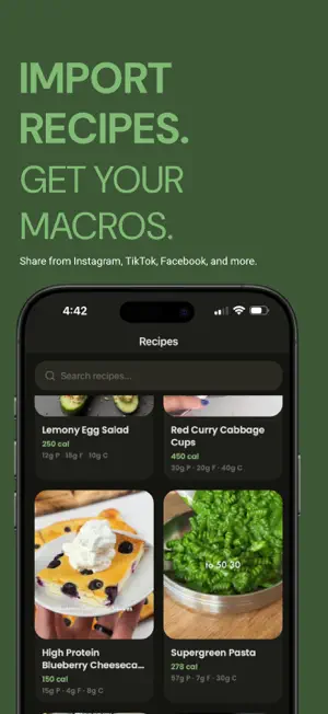 Macro Meal Plan: MyMealStream screenshot 1