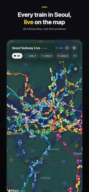 Seoul Subway Live screenshot 1