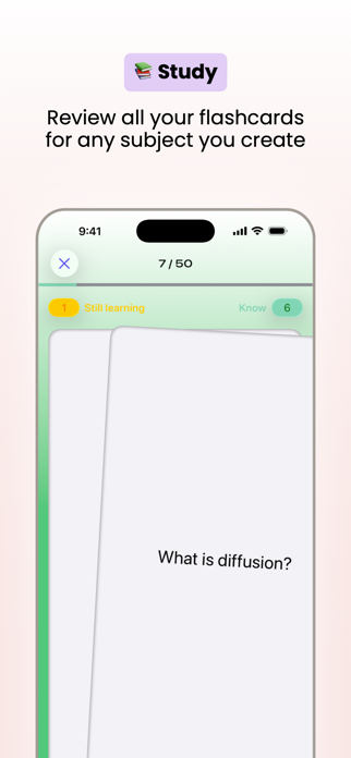 Studious - AI Flashcards Screenshot 2 of 7