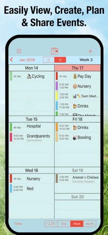 MyBestLife Calendar iPhone screenshot