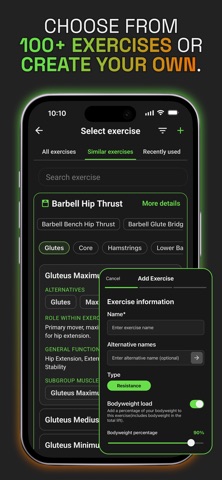 PWR Workout Tracker & Gym Log Screenshot 6 of 10