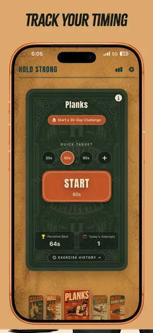 Hold Strong: Train Smarter screenshot 3
