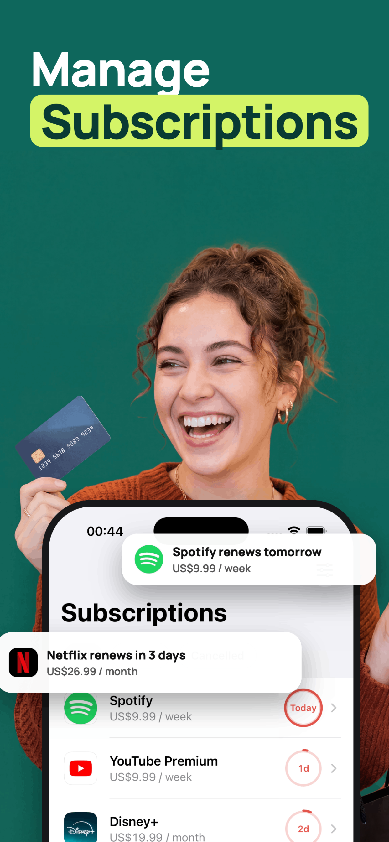 Suberry : Cancel Subscription