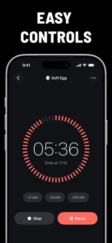 MultiTimer: Cooking & Fitness iPhone screenshot