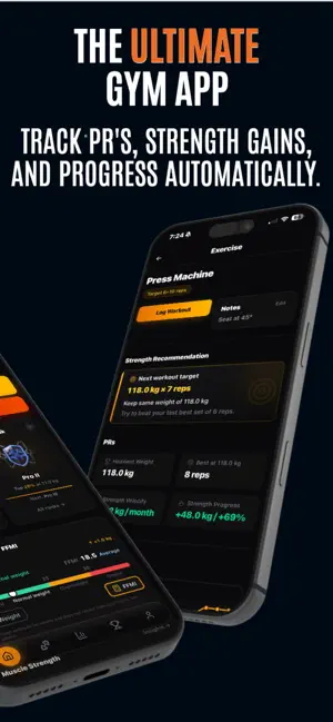 Liftly - Gym Tracker screenshot 2