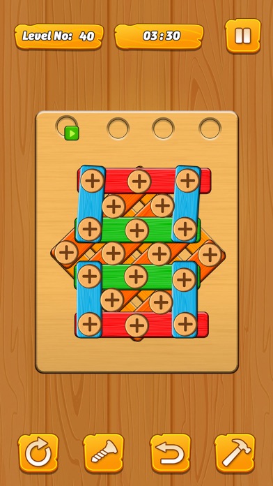 Nuts & Bolts Screw Challenges Screenshot