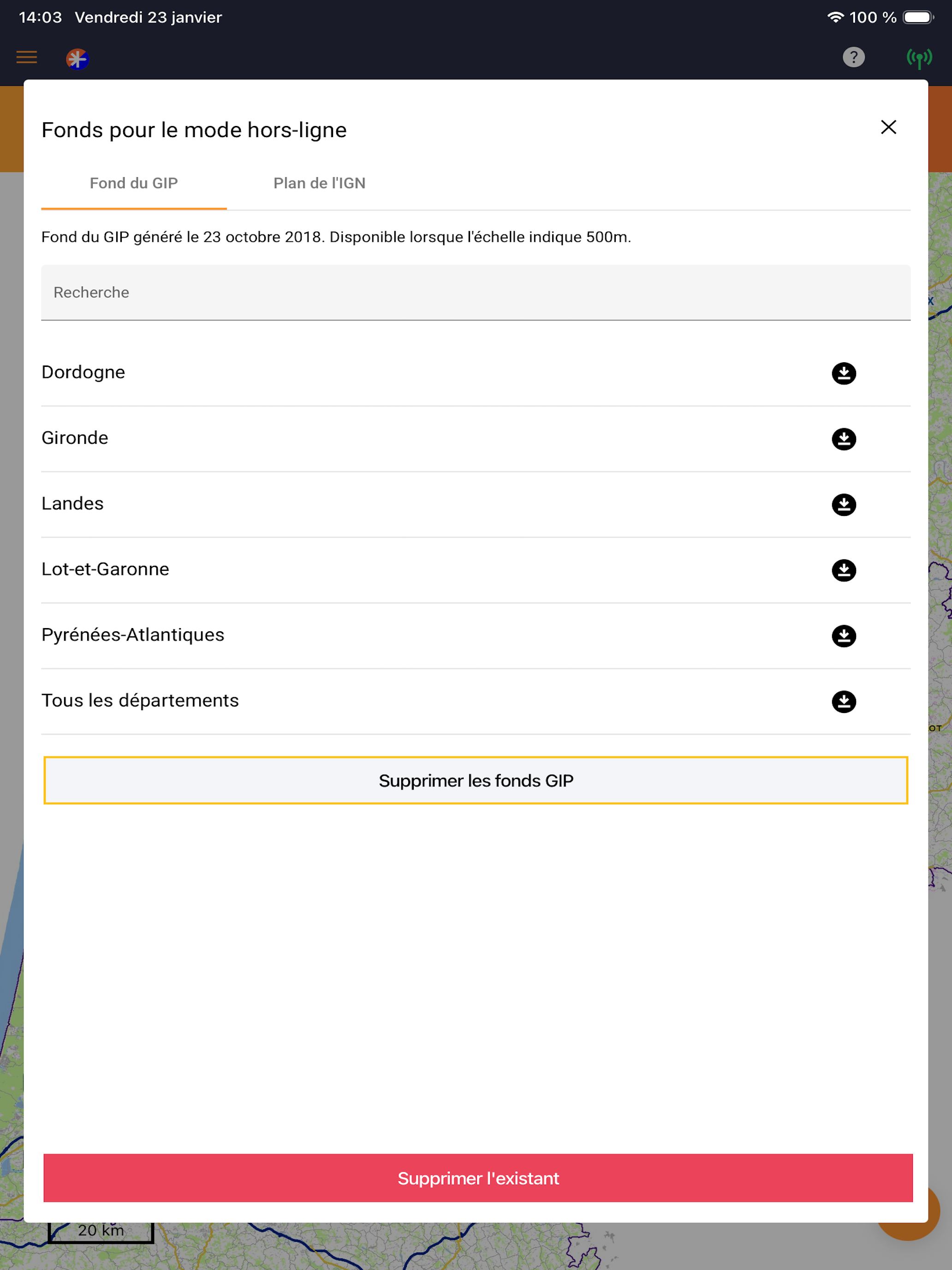MobiGIP Surveillance