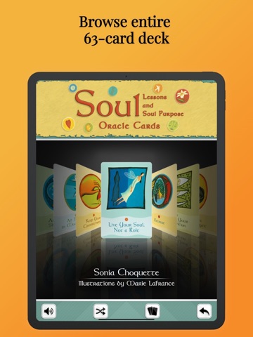 Soul Lessons Oracle Cards iPad screenshot