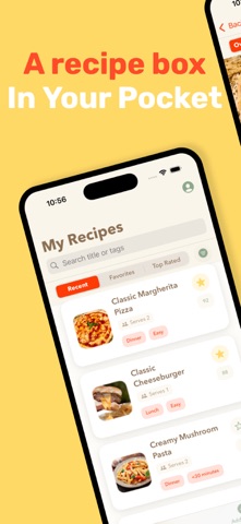 Chef's Kiss: Recipes AI screenshot