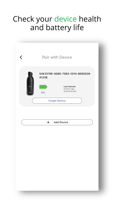 8bottle iPhone screenshot 6 - Health & Fitness app