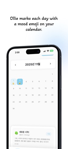 ollie - AI-Powered Voice Diary screenshot