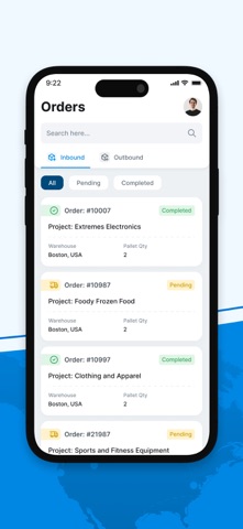 SFL – Warehouse App screenshot