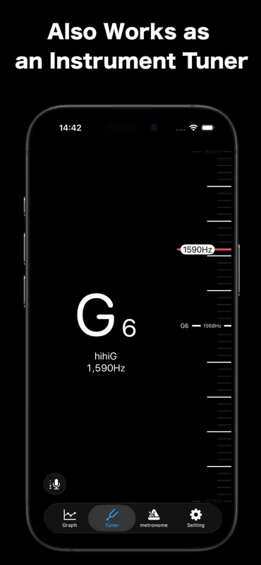 Pitch Checker: Chromatic Tuner screenshot 4 of 6