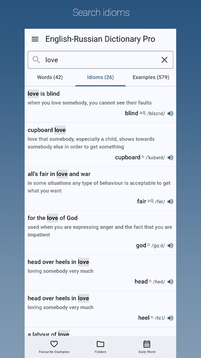 English-Russian Dictionary Pro