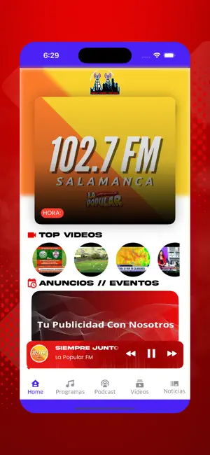 Radio La Popular screenshot 2