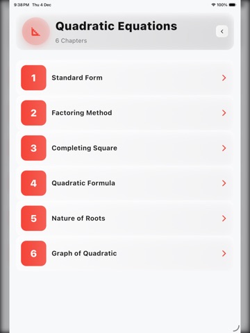 Algebra Practice Pro iPad screenshot