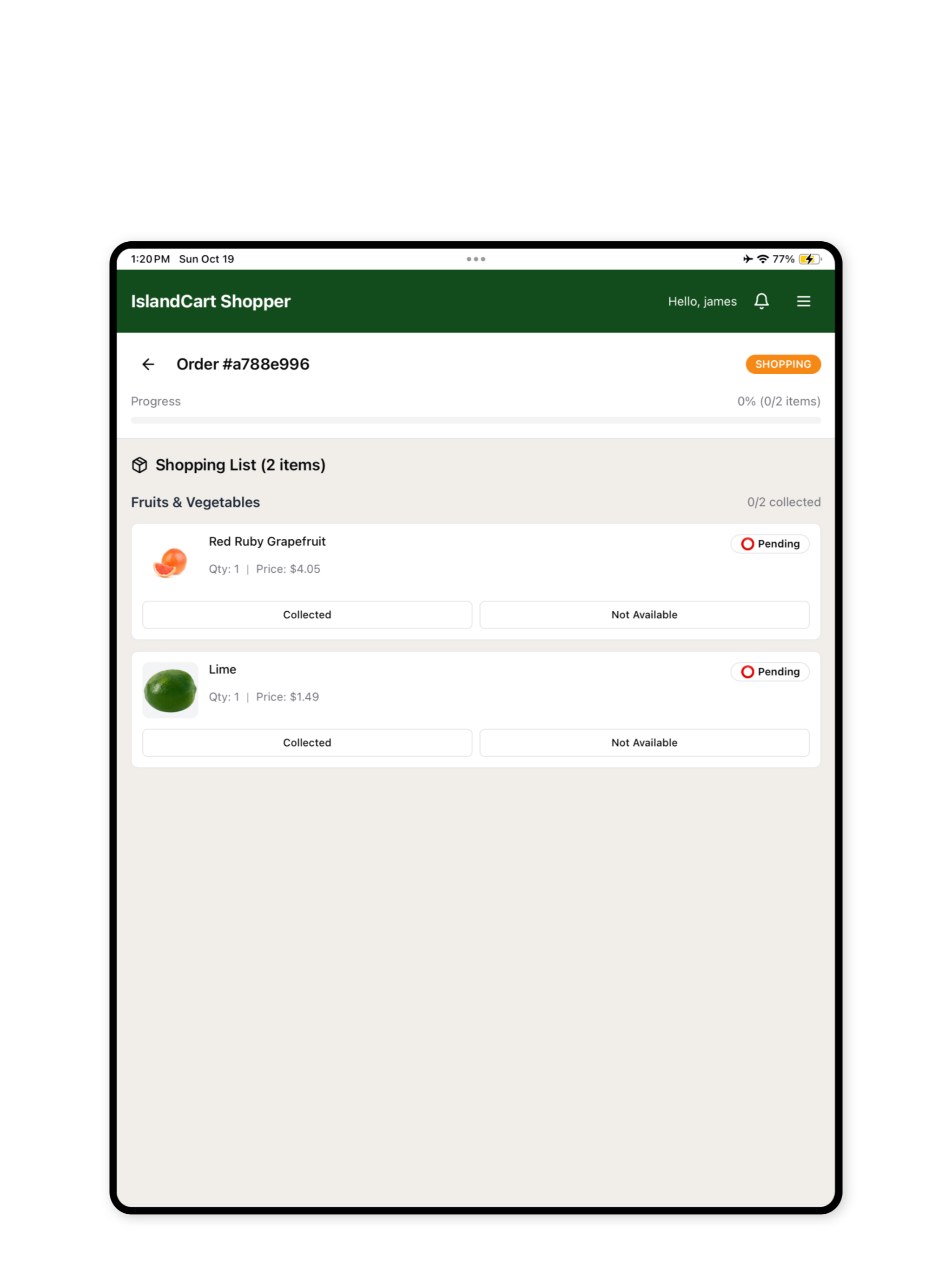 Island Cart Shopper screenshot 5