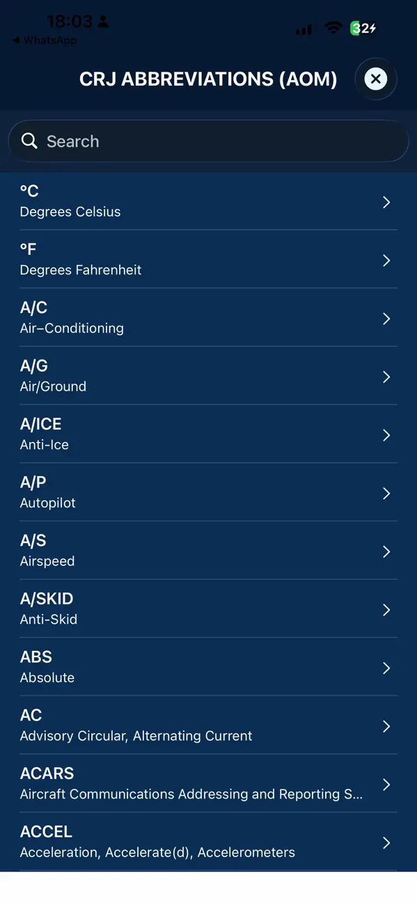 Screenshot #3 pour CRJ Training Guide Lite