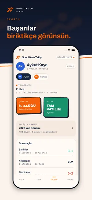 Spor Okulu Takip screenshot 4