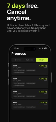 RepGain – Gym Workout Tracker Screenshot 7 of 9