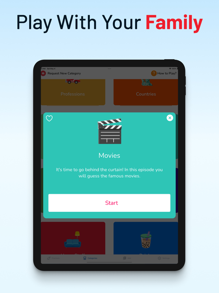 Charades Headbands Party Game