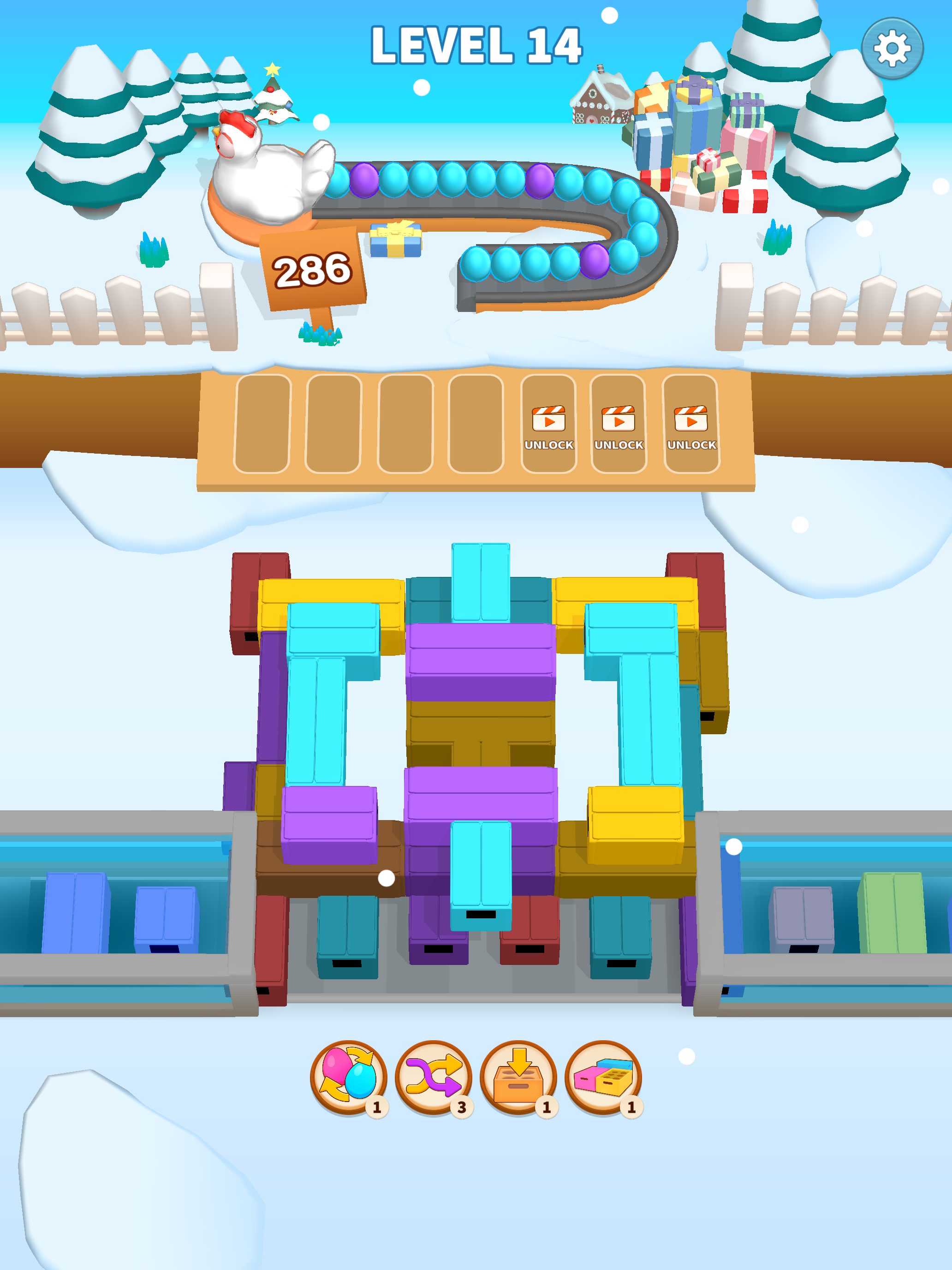 Egg Mania! - Packing Jam