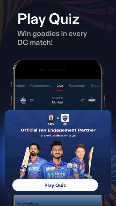 Screenshot #3 pour CREX - Just Cricket