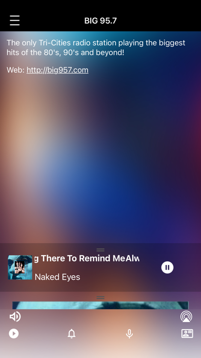 Big 95.7 Screenshot